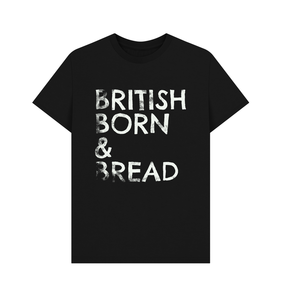 Black Printed T-shirt Front