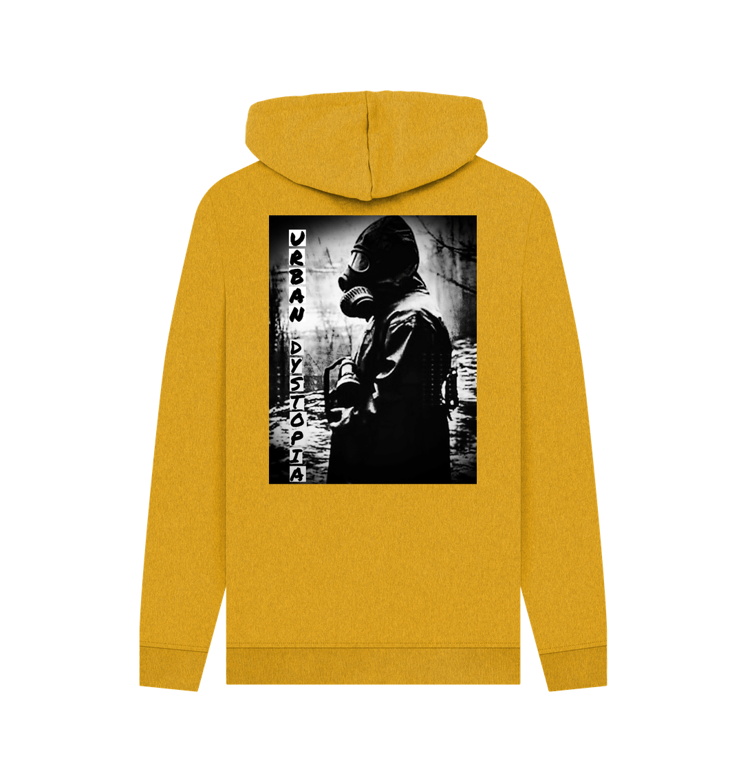 Sunflower Yellow Recycled Hoody Back