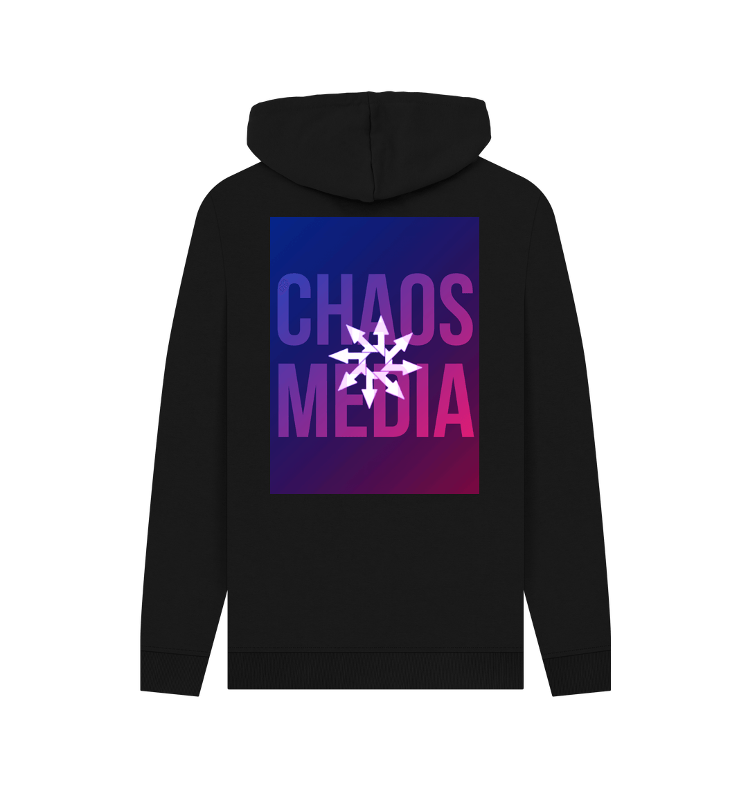 Black Recycled Hoody