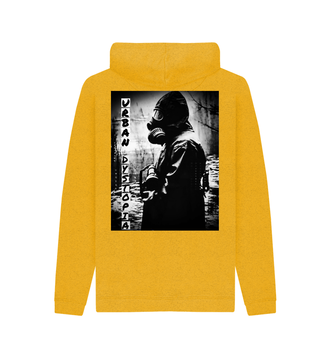 Sunflower Yellow Recycled Hoody Back