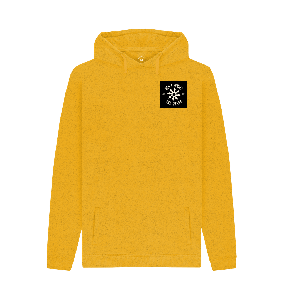 Sunflower Yellow Recycled Hoody Front