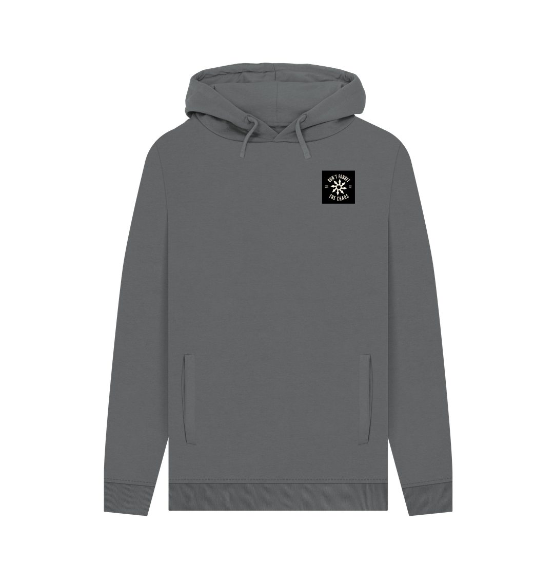 Slate Grey Don't Forget The Chaos \"Prague Man\" Hoodie