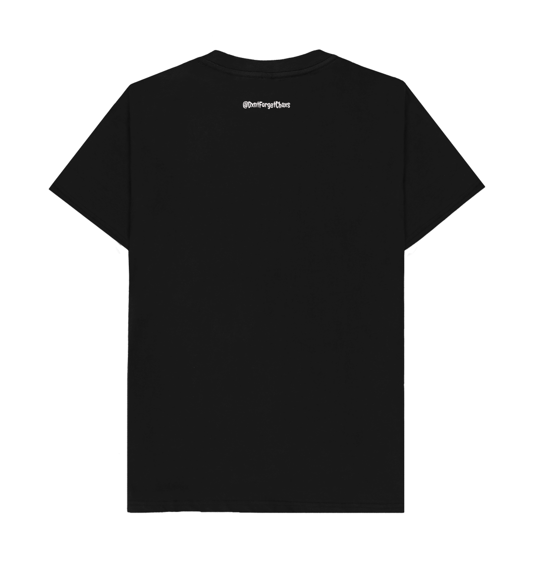 Don't Forget The Chaos "Not Friendly" Black T-Shirt