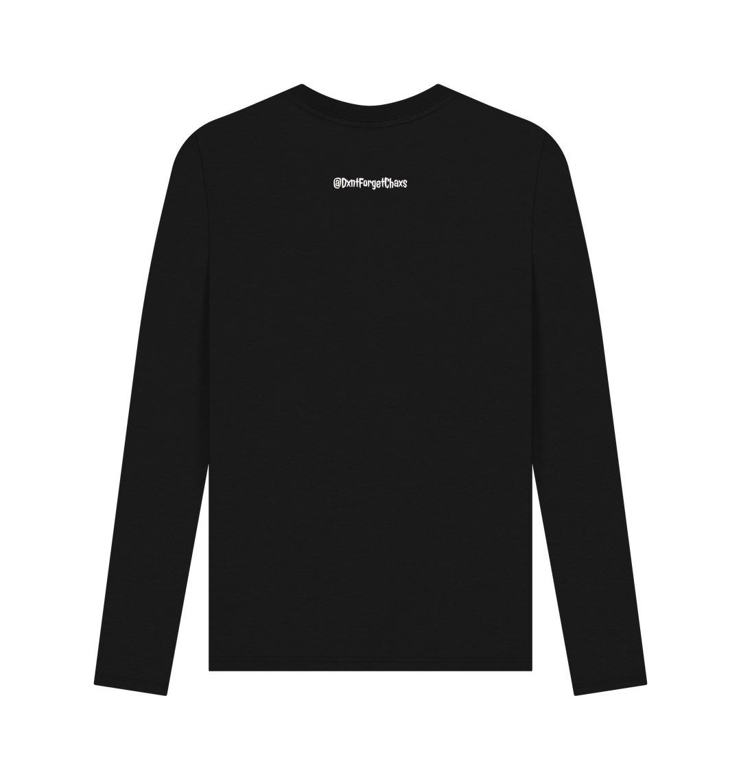 Don't Forget The Chaos "Learning" Long Sleeve Black T