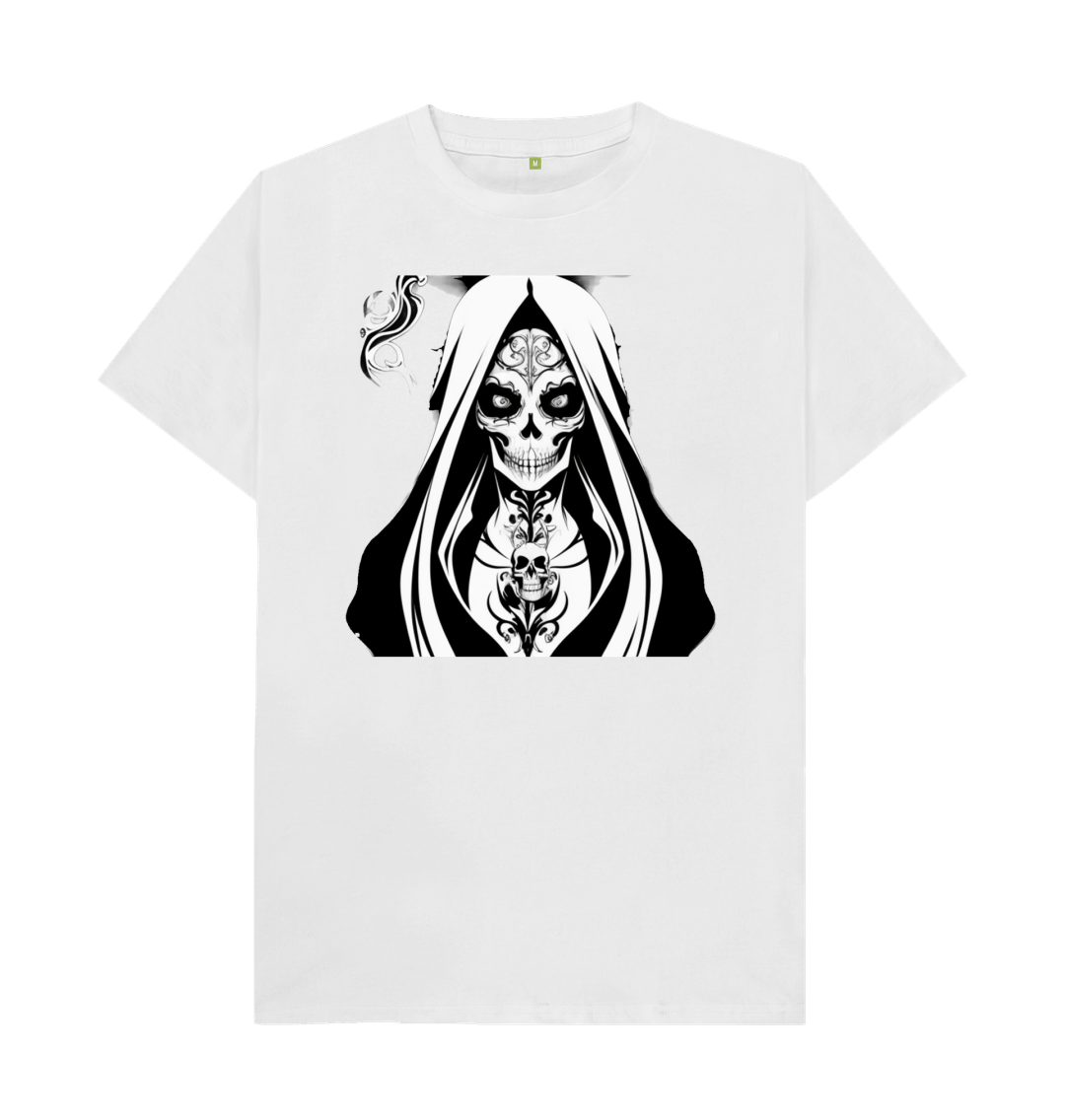 White Don't Forget The Chaos \"Scary Mary\" T -Shirt