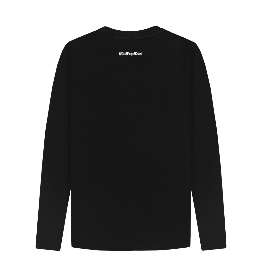 Don't Forget The Chaos "Not Friendly" Long Sleeve Black T