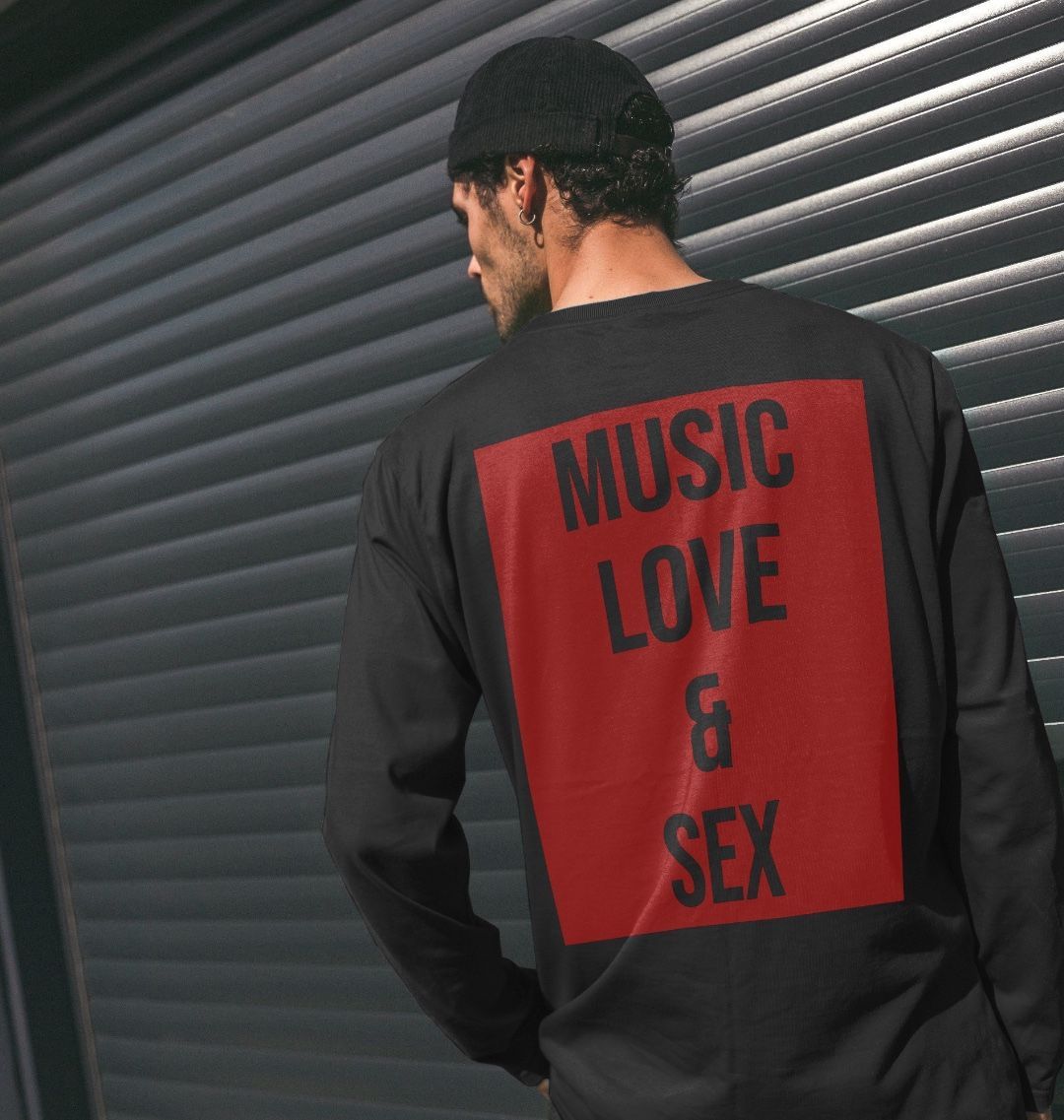 Don't Forget The Chaos "Music Love & Sex" Unisex Long T