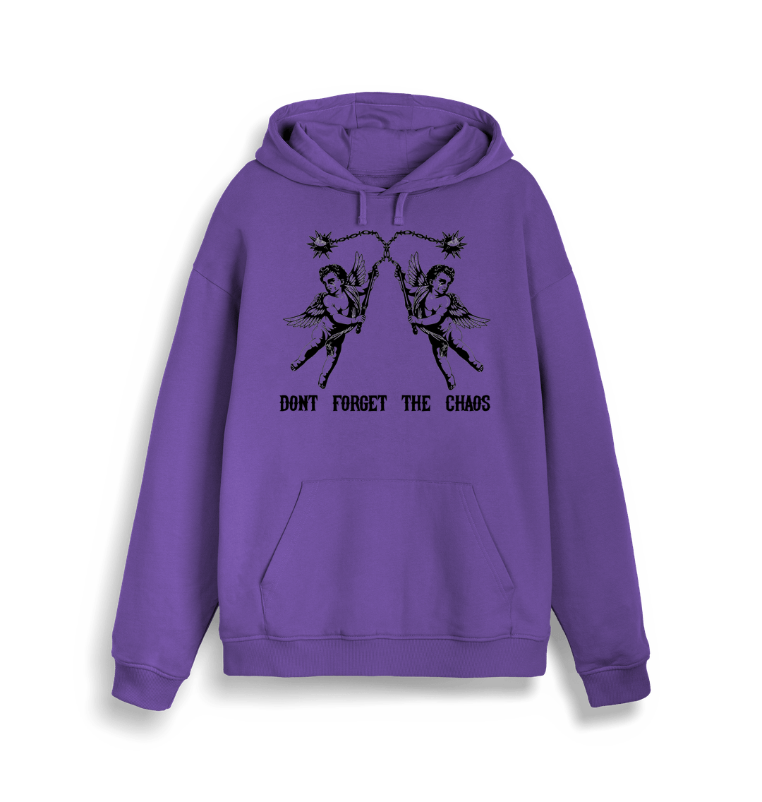 Purple Love Don't Forget The Chaos \"Cherub\" Hoodie