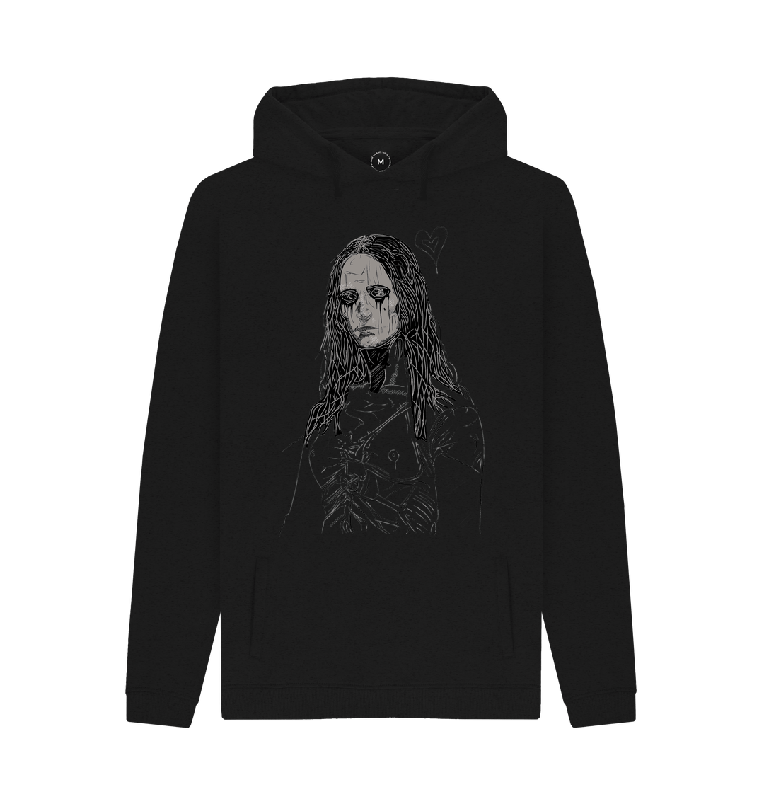 Black Don't Forget The Chaos \"MONA\" Unisex Hoodie