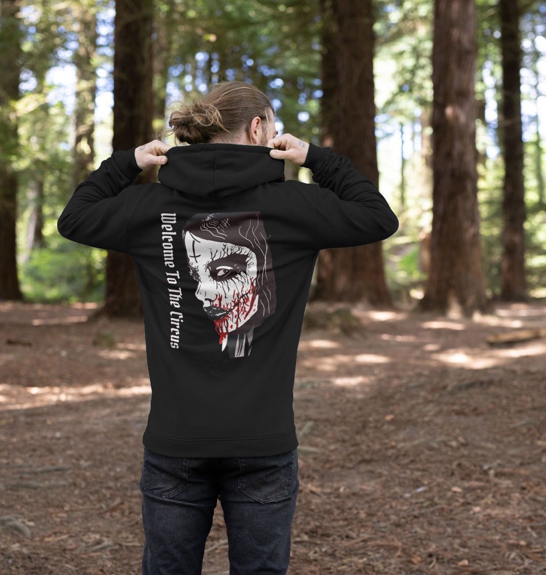 Don't Forget The Chaos Jay Garland artwork "Circus Face" Unisex Hoodie