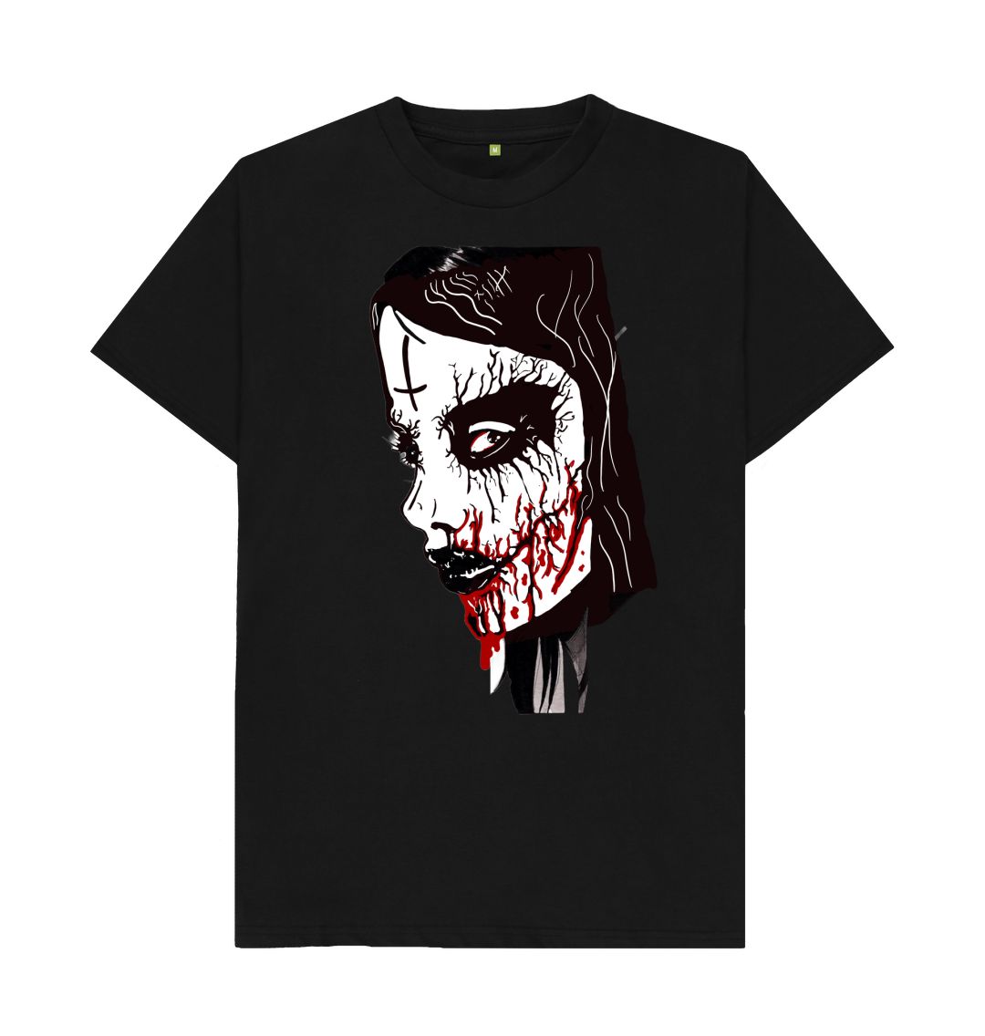 Black Don't Forget The Chaos \"Face\" T-Shirt