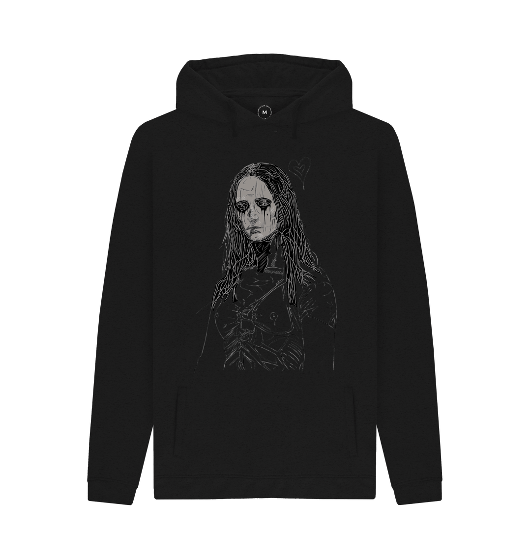 Black Don't Forget The Chaos \"Evil Mona\" Unisex Hoodie