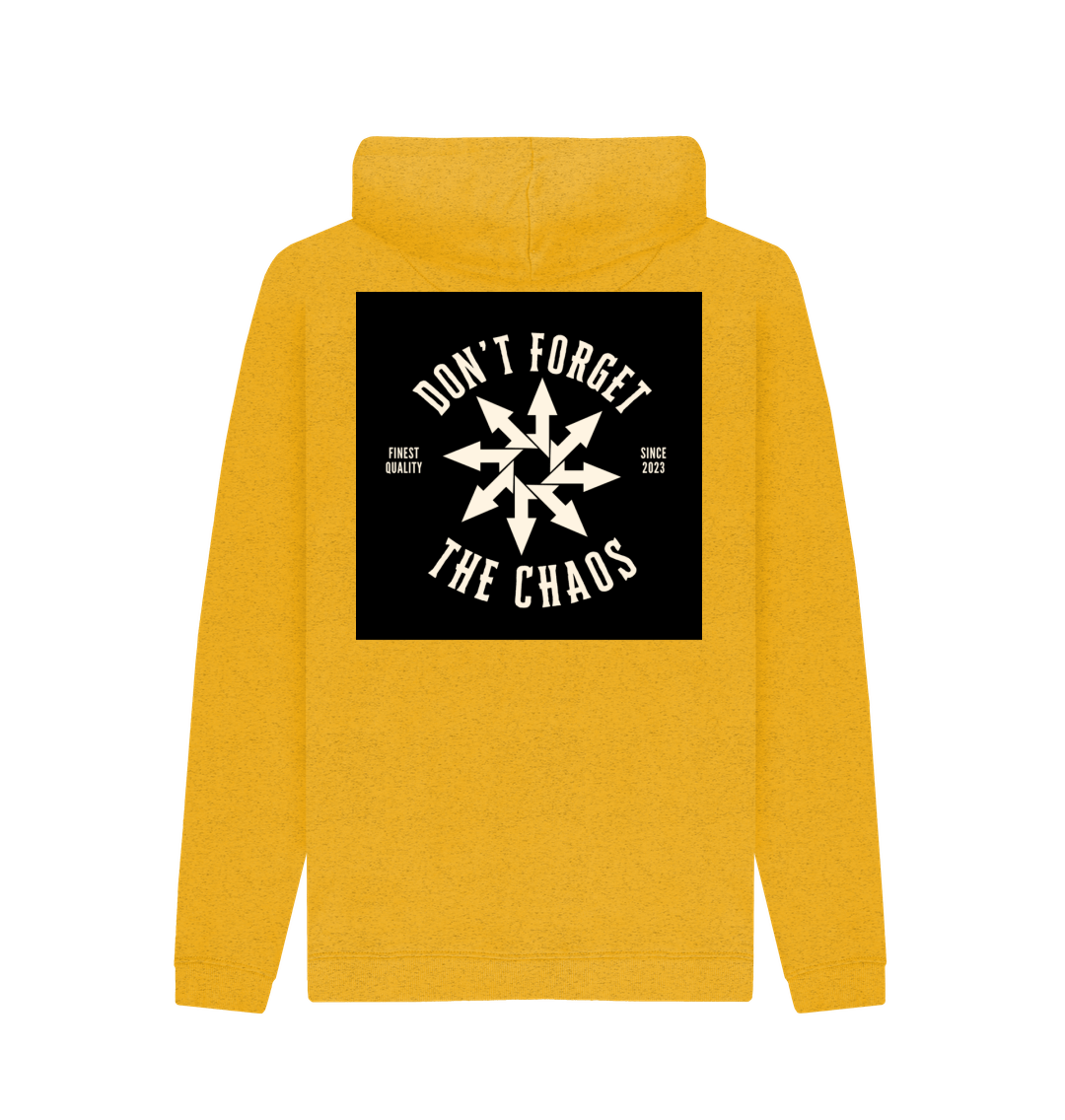 Sunflower Yellow Don't Forget The Chaos \"The Original DFTC\" Unisex Hoodie