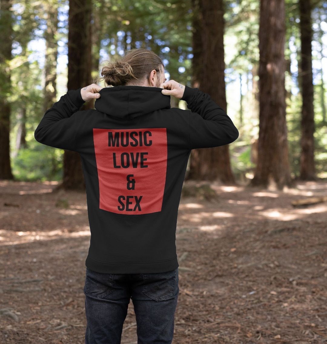 Don't Forget The Chaos "Music Love & Sex" Unisex Hoodie