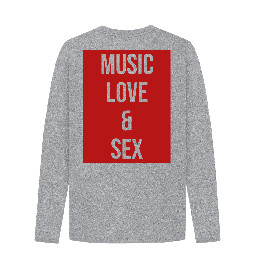 Don't Forget The Chaos "Music Love & Sex" Unisex Long T