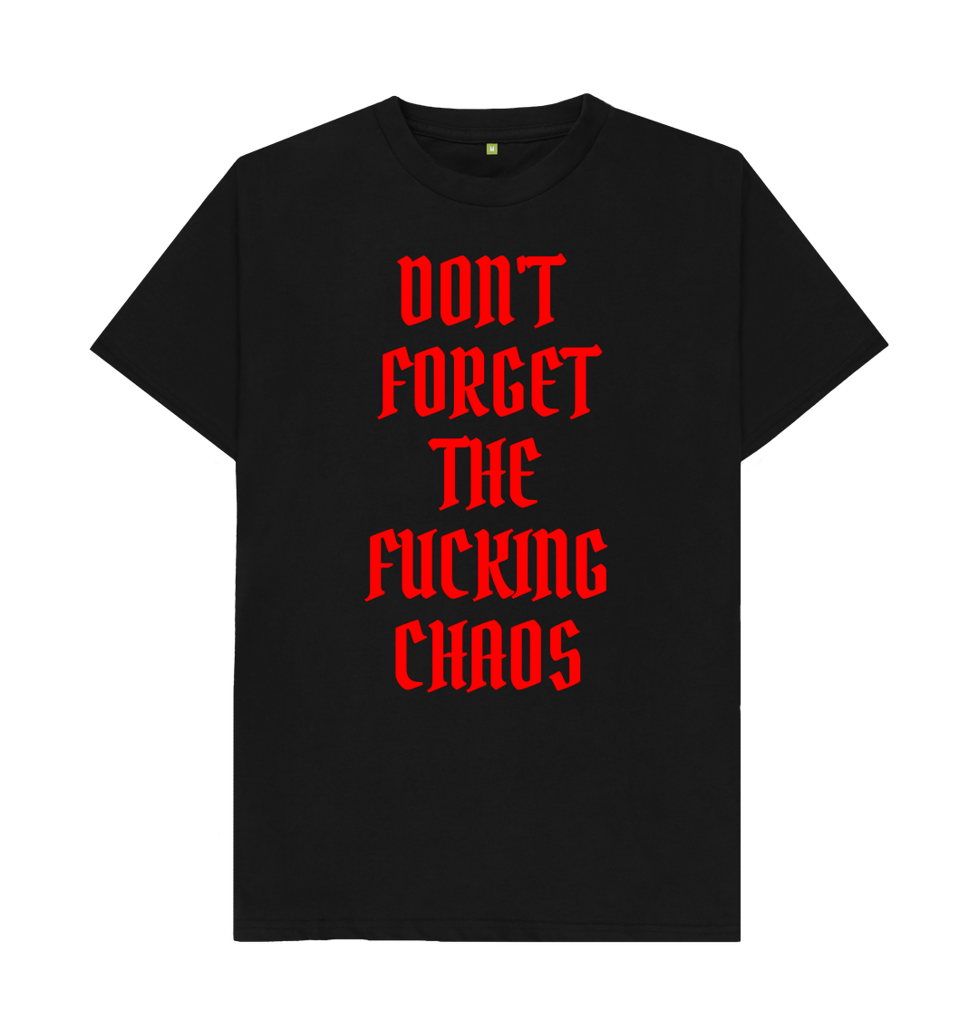 Black Don't Forget The Chaos \"Spiderfxck\" T