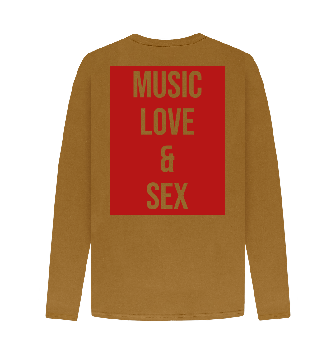 Don't Forget The Chaos "Music Love & Sex" Unisex Long T