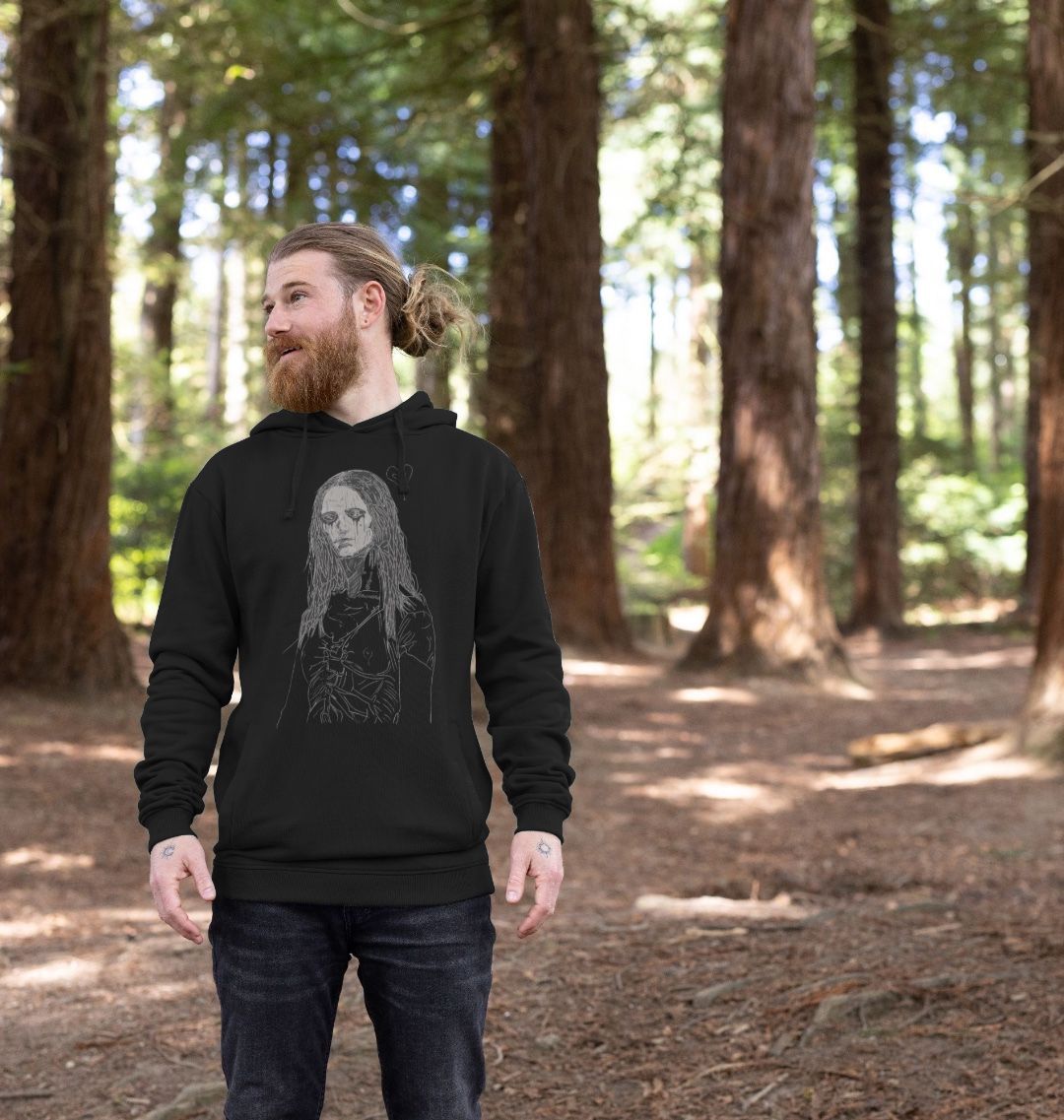 Don't Forget The Chaos Jay Garland artwork "MONA" Unisex Hoodie