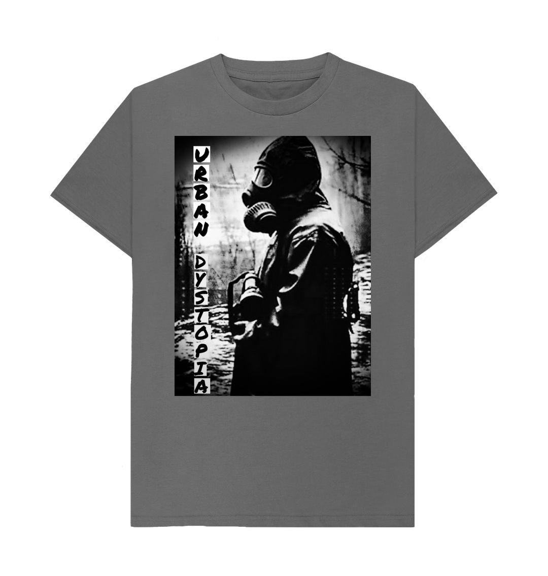 Slate Grey Don't Forget The Chaos \"Urban Dystopia\" T-Shirt