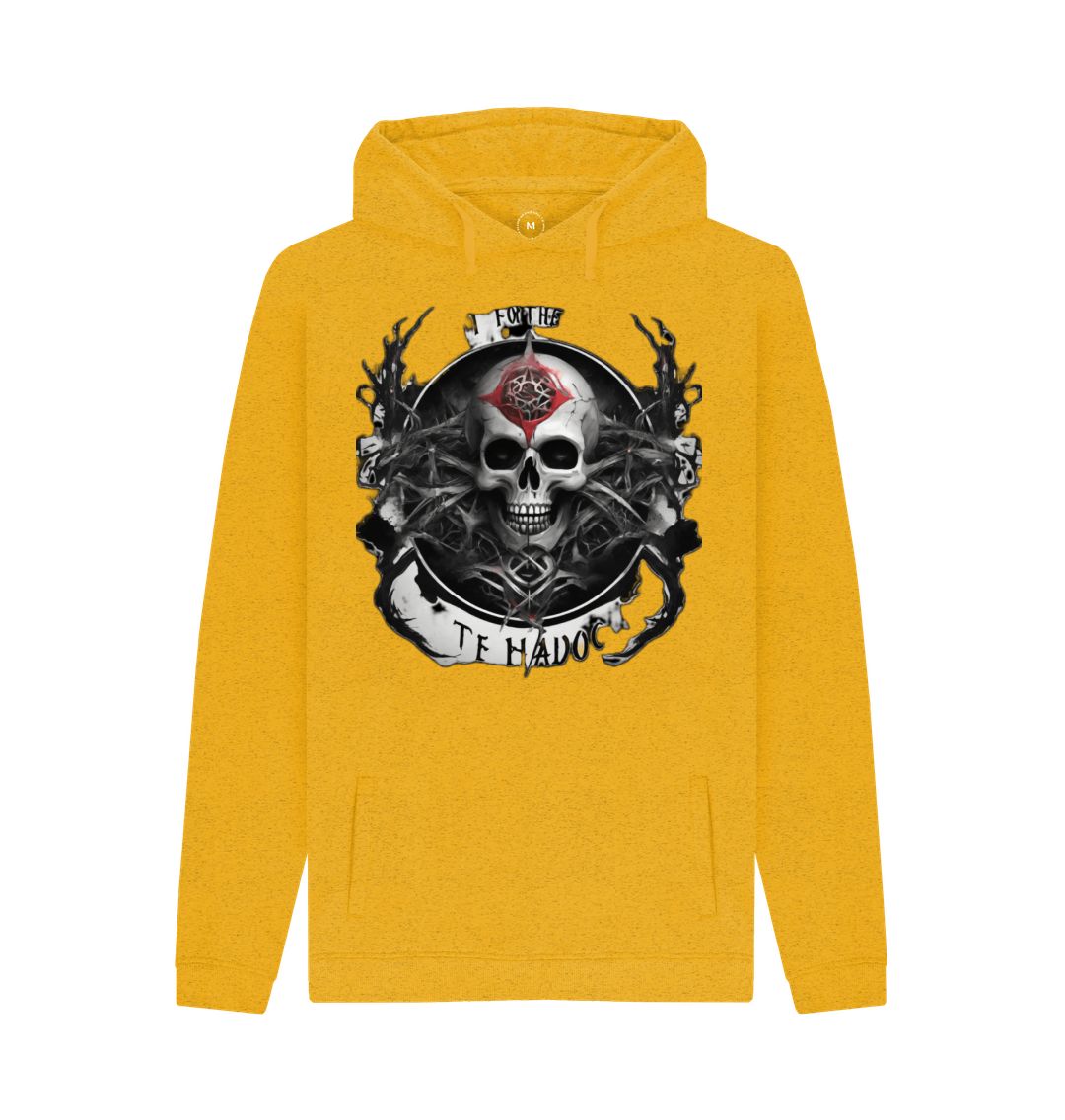 Sunflower Yellow Don't Forget The Chaos \"Chaos Skull\" Unisex  Hoodie