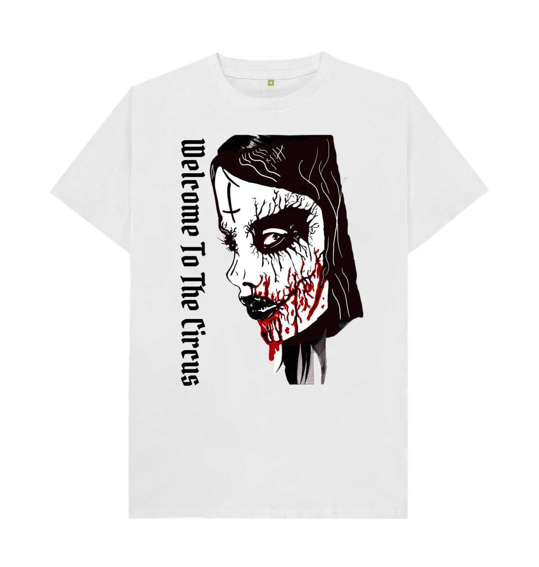 White Don't Forget The Chaos \"Circus Face\" T-shirt