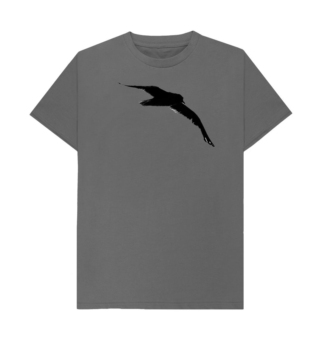 Slate Grey Don't Forget The Chaos \"The Bird\" T-Shirt