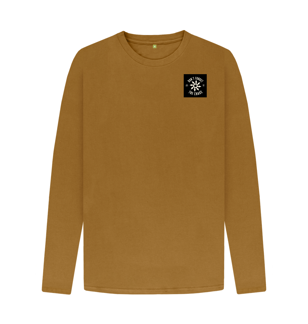 Brown Don't Forget Chaos \"NSFW\" Long Sleeve T