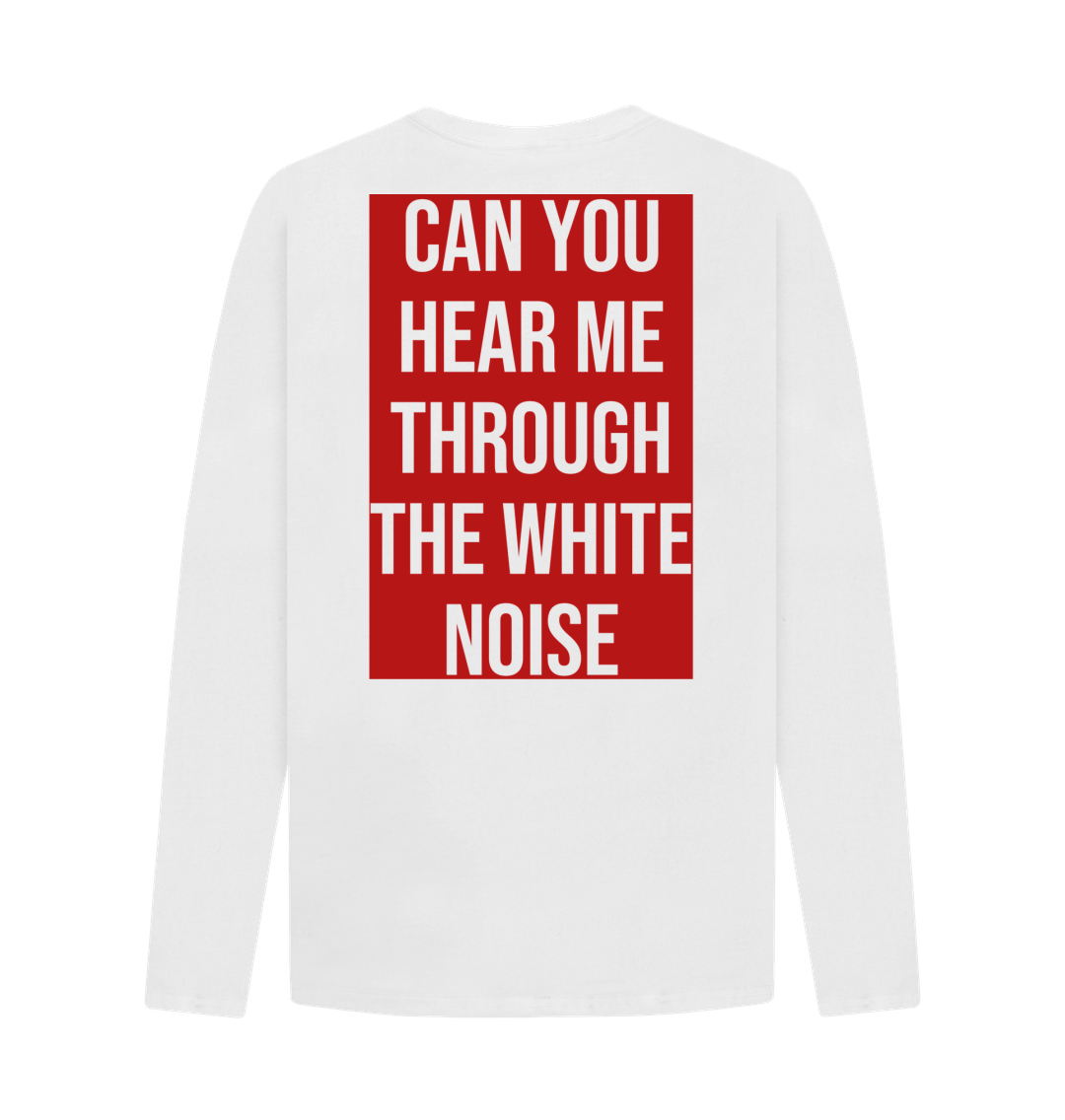 Don't Forget Chaos "White Noise" Long Sleeve T