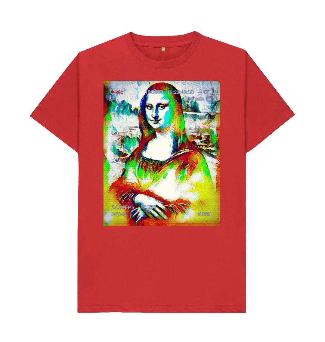 Red Don't Forget The Chaos \"Mona\" T-Shirt