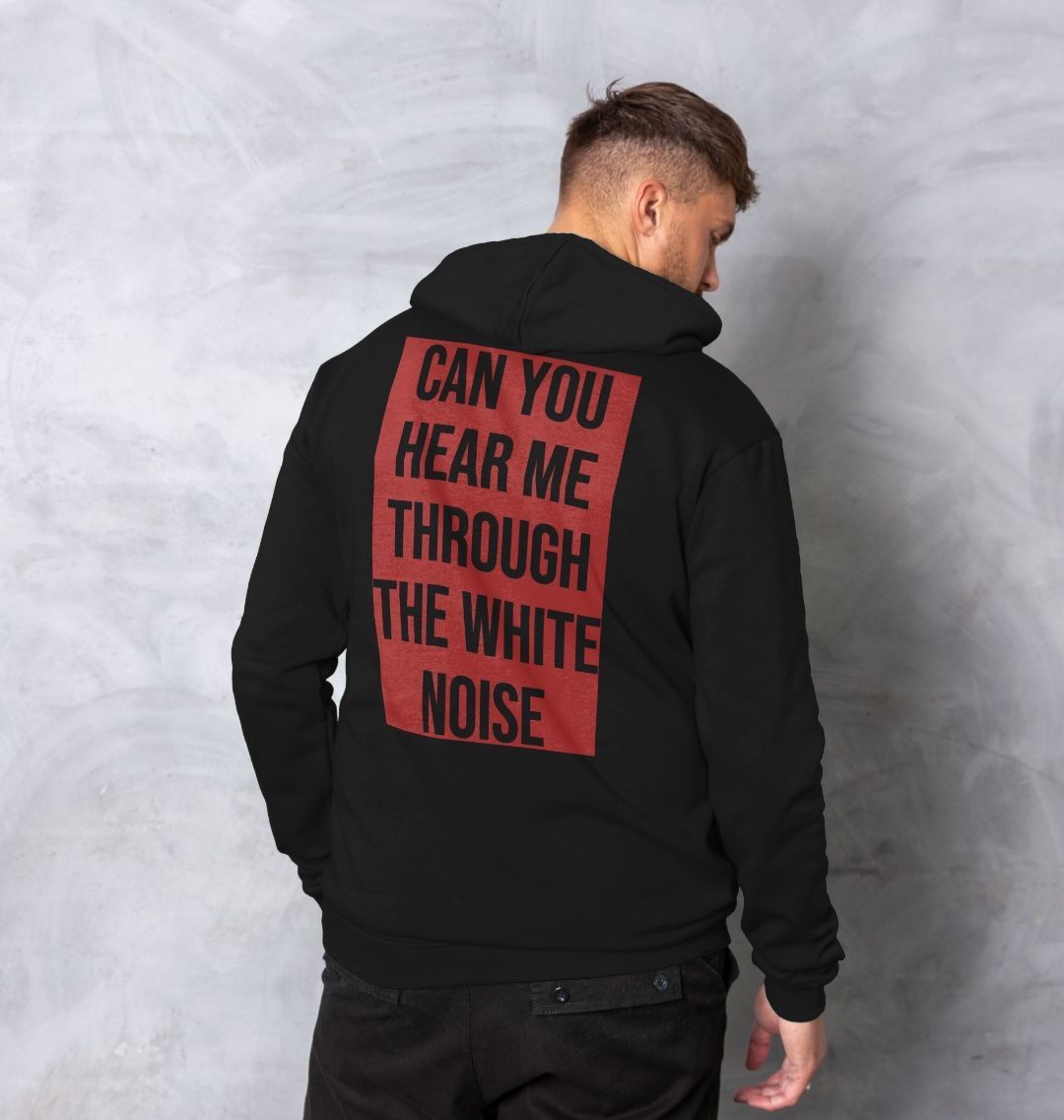 Don't Forget The Chaos "White Noise" Unisex Hoodie