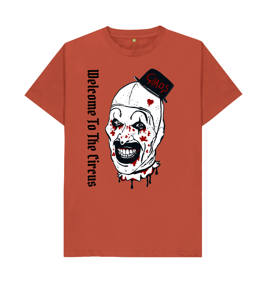 Rust Don't Forget The Chaos \"Welcome Clown\" T-Shirt