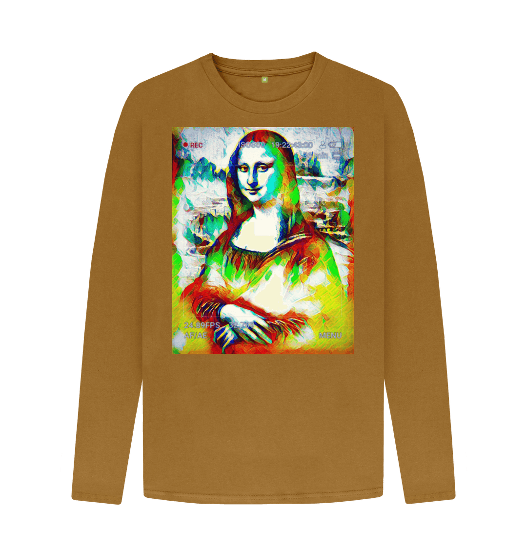 Brown Don't Forget The Chaos \"Mona\" Long Sleeve T