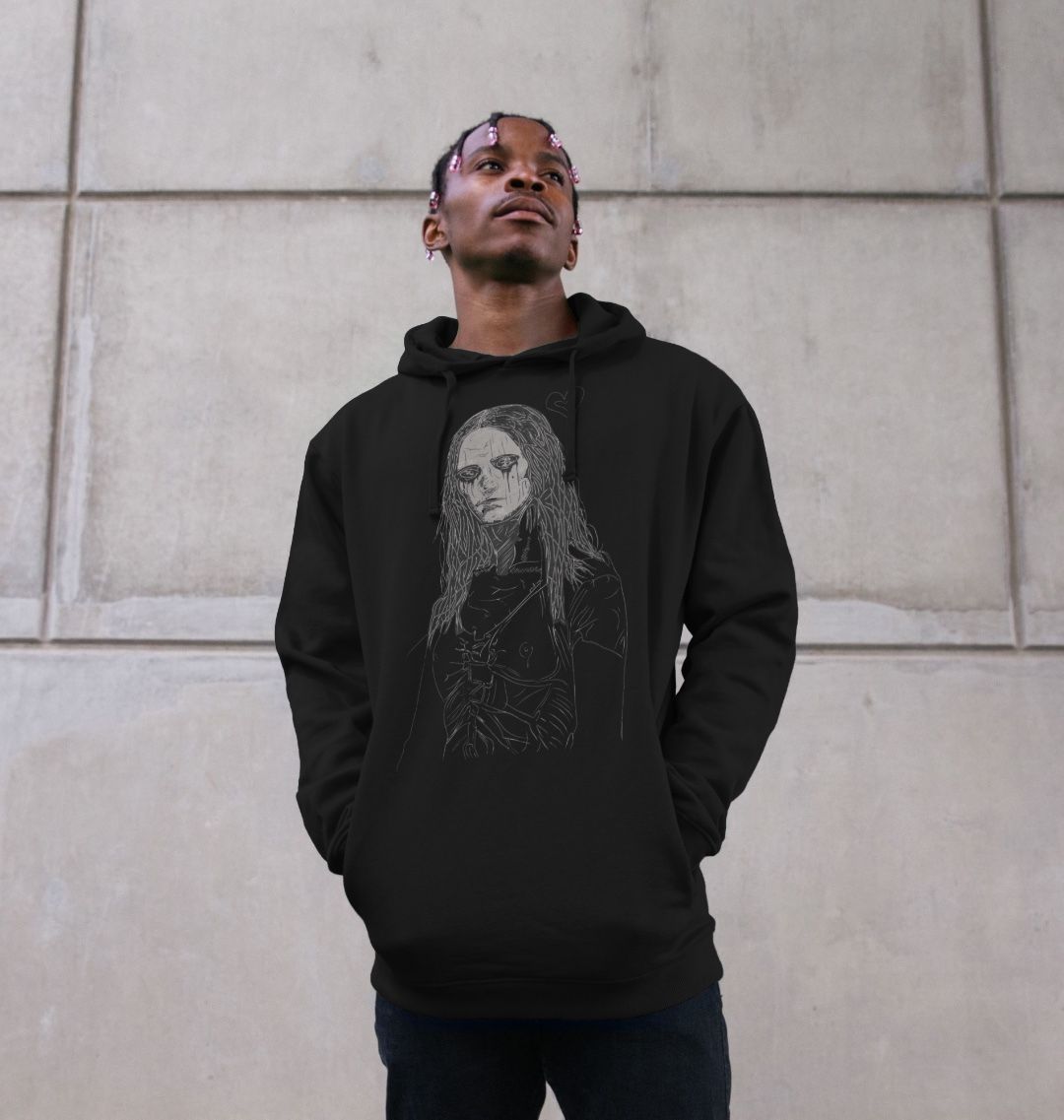 Don't Forget The Chaos Jay Garland artwork "mona" Unisex Hoodie