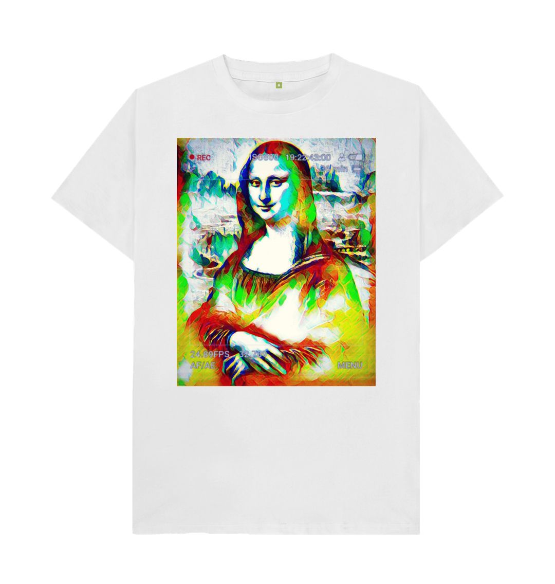 White Don't Forget The Chaos \"Mona\" T-Shirt