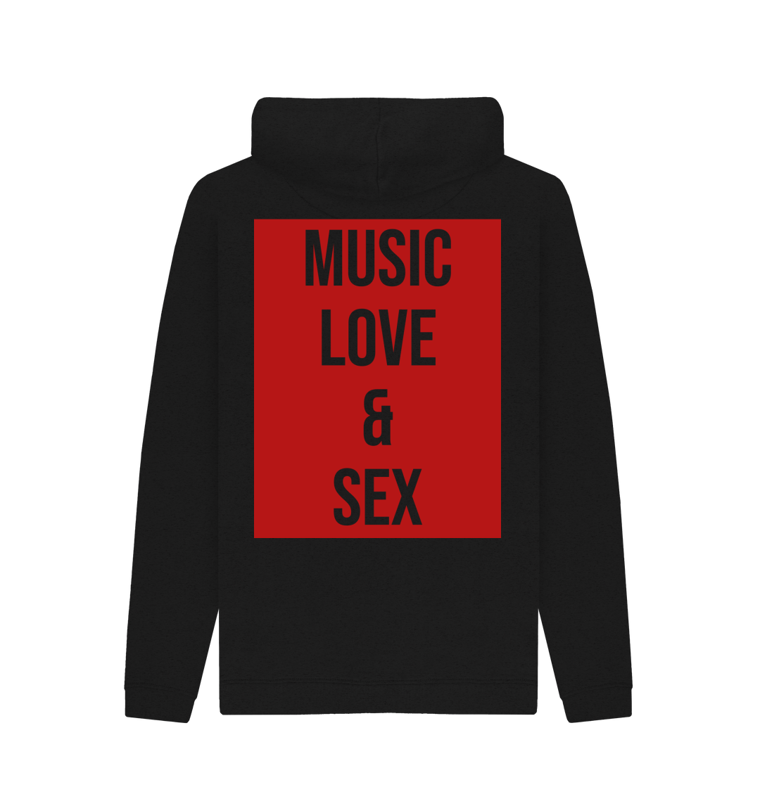 Don't Forget The Chaos "Music Love & Sex" Unisex Hoodie