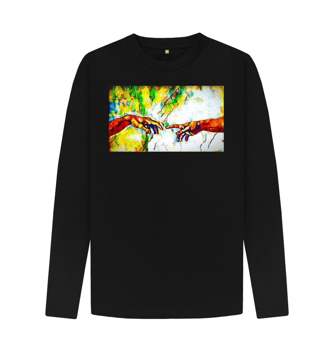 Black Don't Forget The Chaos \"Hands\" Long Sleeve T