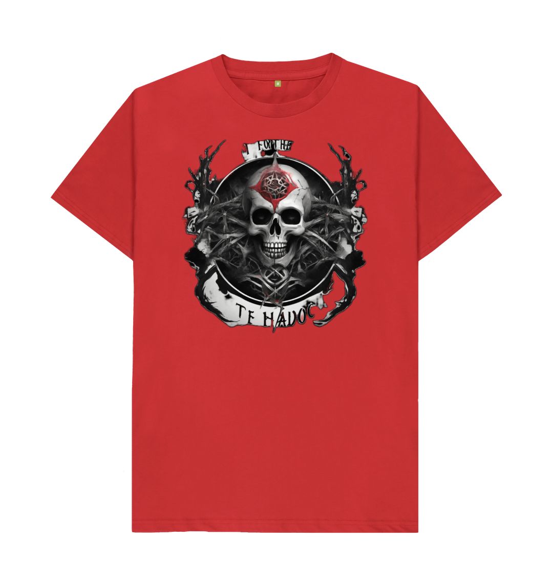 Red Don't Forget The Chaos \"Chaos Skull\" T-Shirt