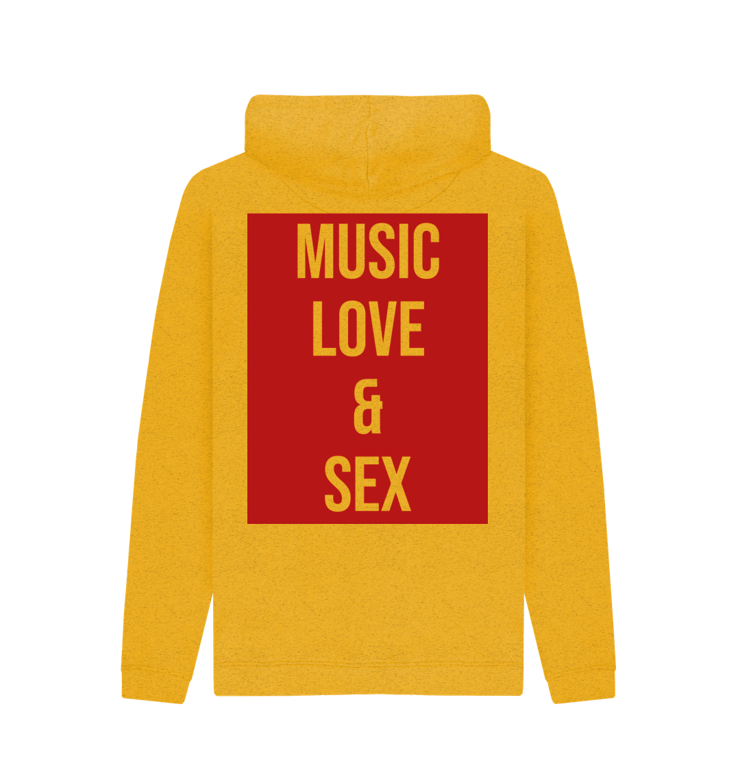 Don't Forget The Chaos "Music Love & Sex" Unisex Hoodie