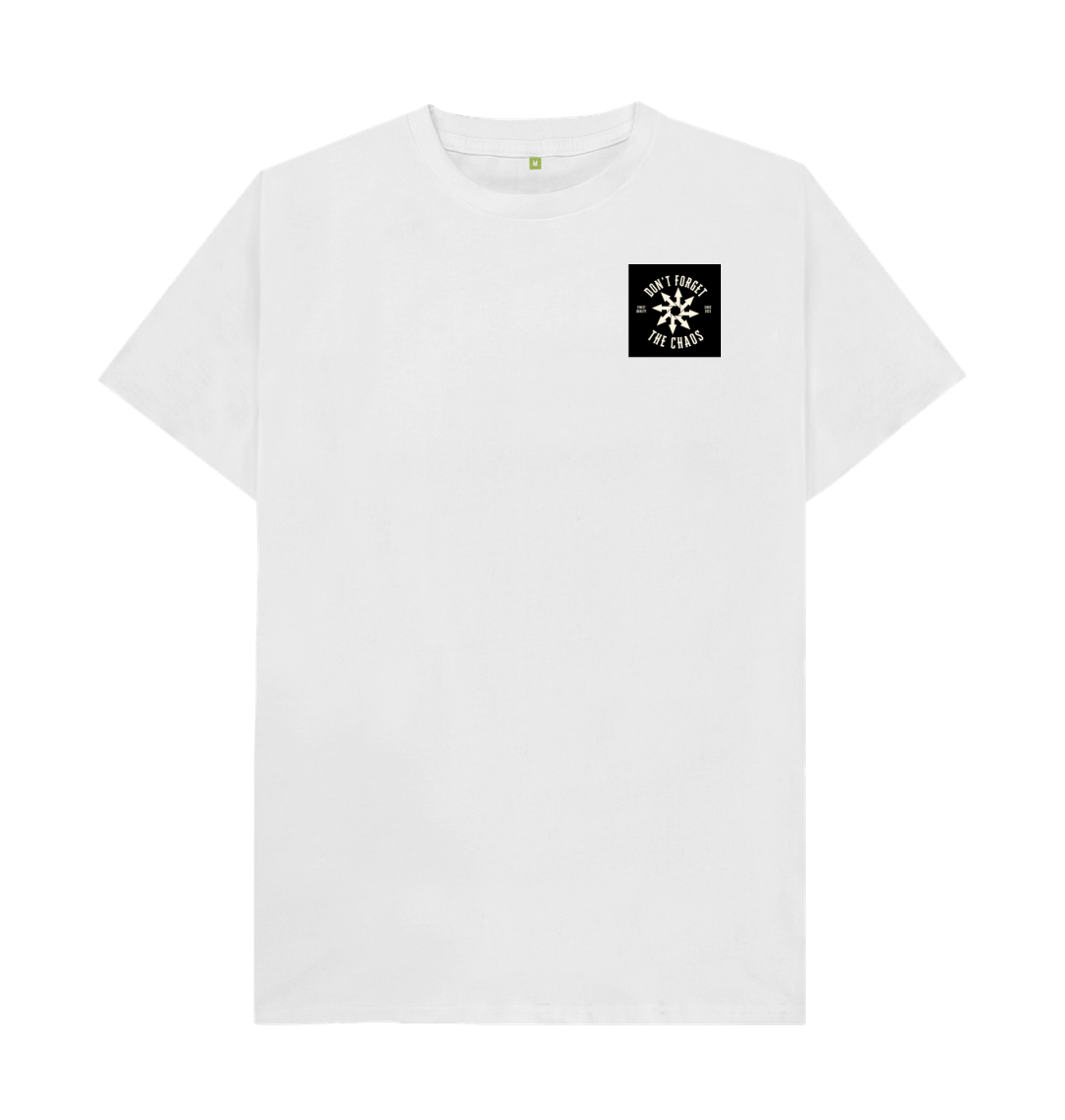 White Don't Forget The Chaos \"Filthy Mosh Pits\" T-shirt