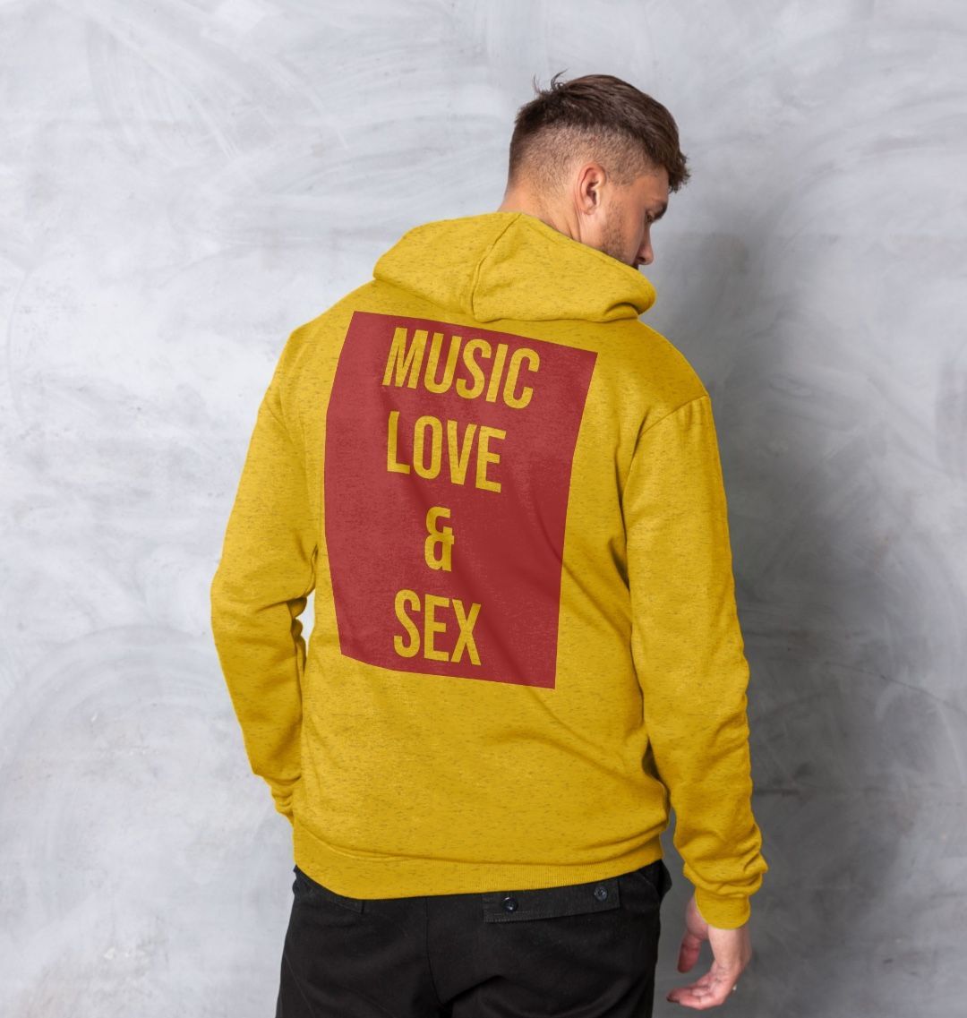 Don't Forget The Chaos "Music Love & Sex" Unisex Hoodie