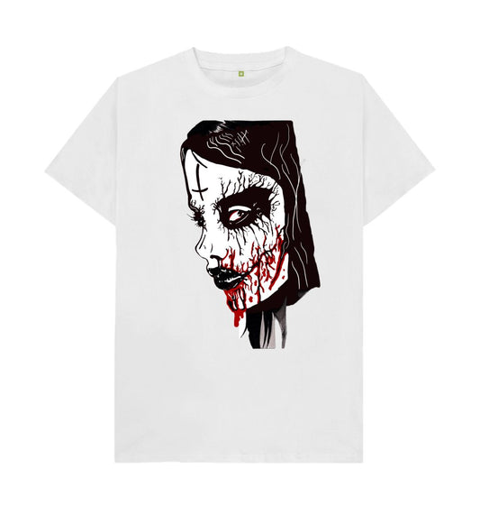 White Don't Forget The Chaos \"Face\" T-Shirt